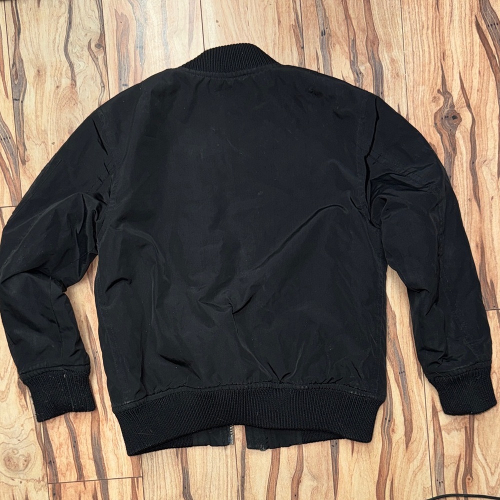 Calvin Klein Kids Black Bomber Jacket - Picture 4 of 4